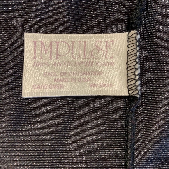 Vintage Impulse Lacy Black Camisole - Picture 3 of 4